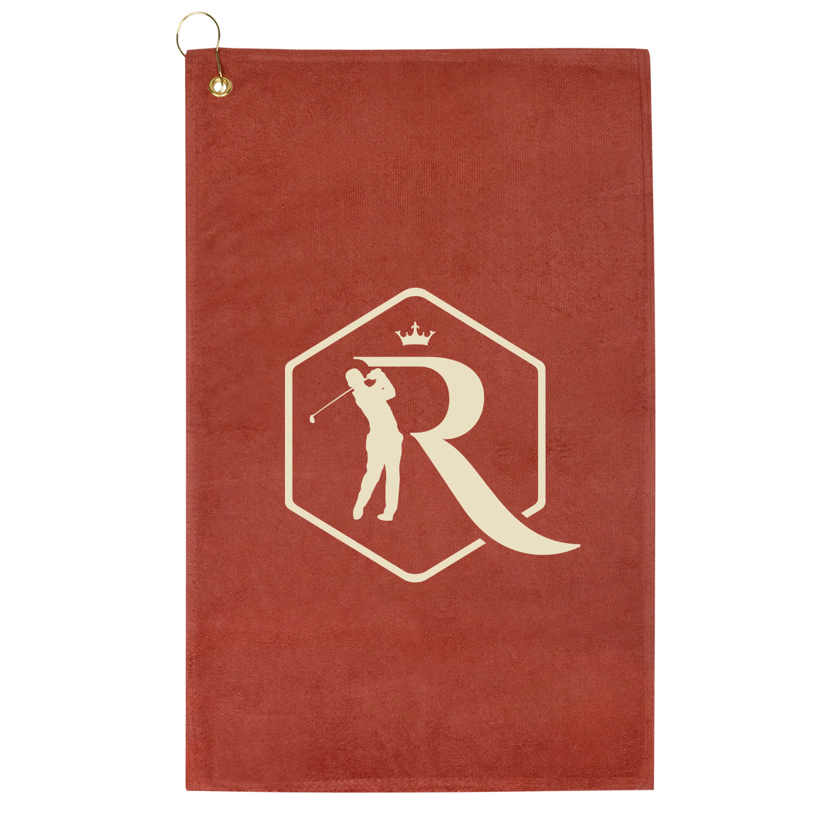 Printed Golf Towel - Full Color Velour Golf Towel