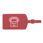 Printed Luggage Tag - Red - Pad Print