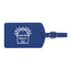 Printed Luggage Tag - Royal Blue - Pad Print