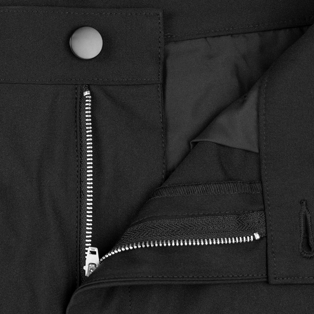 Pro Series Shorts for Golf Transfer - Black - Zipper