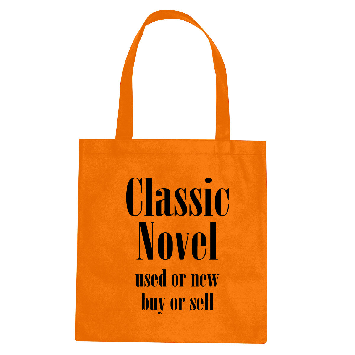 Promotional Tote Bag, Non-Woven - Orange - Silk Screen
