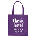 Promotional Tote Bag, Non-Woven - Purple - Silk Screen