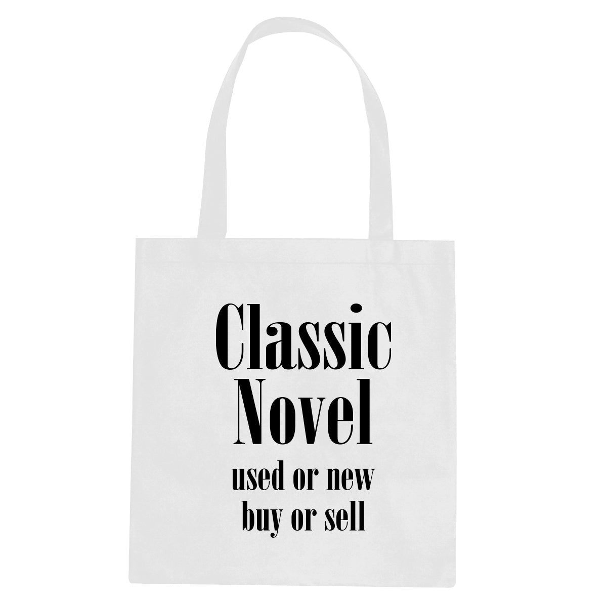 Promotional Tote Bag, Non-Woven - White - Silk Screen