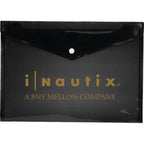 Protect-E-Lope Snap Document Envelope - Transparent Black - Photo