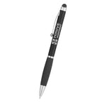 Provence Pen with Stylus Tip - Black - Silk Screen