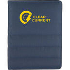 Puffer Junior Quilted Writing Pad Transfer - Navy - Front