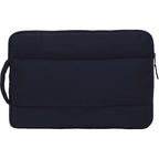 Puffer Quilted Recycled Laptop Sleeve, 15 Inch Transfer - Navy - Back