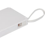 Pure Power Fast Charging Power Bank, 10,000 mAh 35W Full Color - White - Usb
