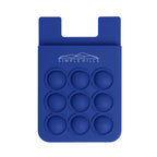 Push Pop Fidget Phone Wallet - Blue - Silk Screen