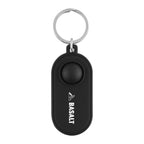 Push Pop Key Tag Stress Reliever - Black - Silk Screen