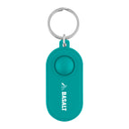 Push Pop Key Tag Stress Reliever - Teal - Silk Screen