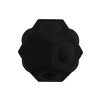 Push Pop Toy, Geo Ball - Black - Angle
