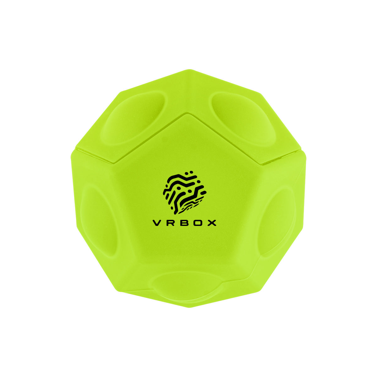 Push Pop Toy, Geo Ball - Lime Green - Pad Print