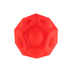 Push Pop Toy, Geo Ball - Red - Back