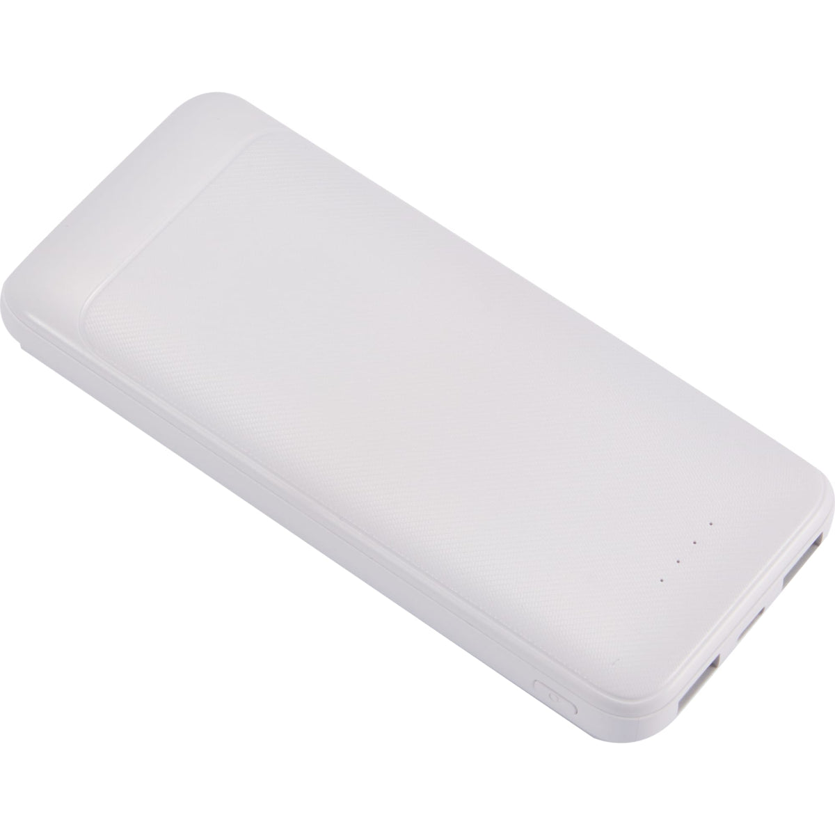 Pwr Pal Five-Way Power Bank, 10,000 mAh Full Color - White - Left Angle
