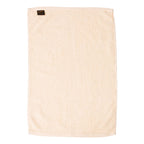 Q-Tees Hemmed Hand Towel - Natural - Back
