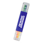 Quad Highlighter, Four-Way - Royal With Clear - Pad Print