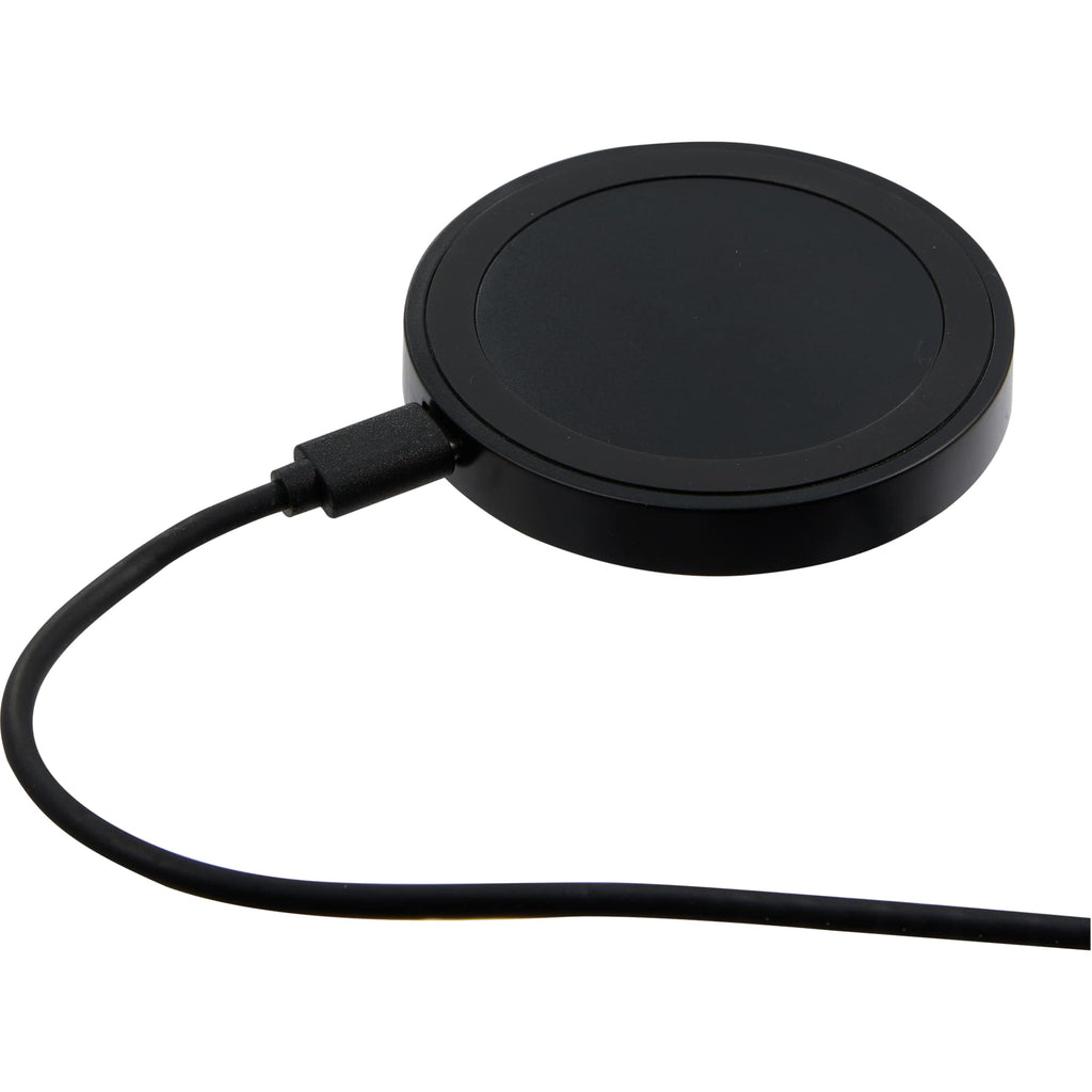 Quake Wireless Charging Pad, 15W Full Color - Black on Black - Alternate