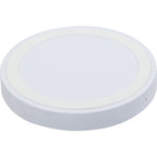 Quake Wireless Charging Pad, 15W Full Color - White - Right Angle