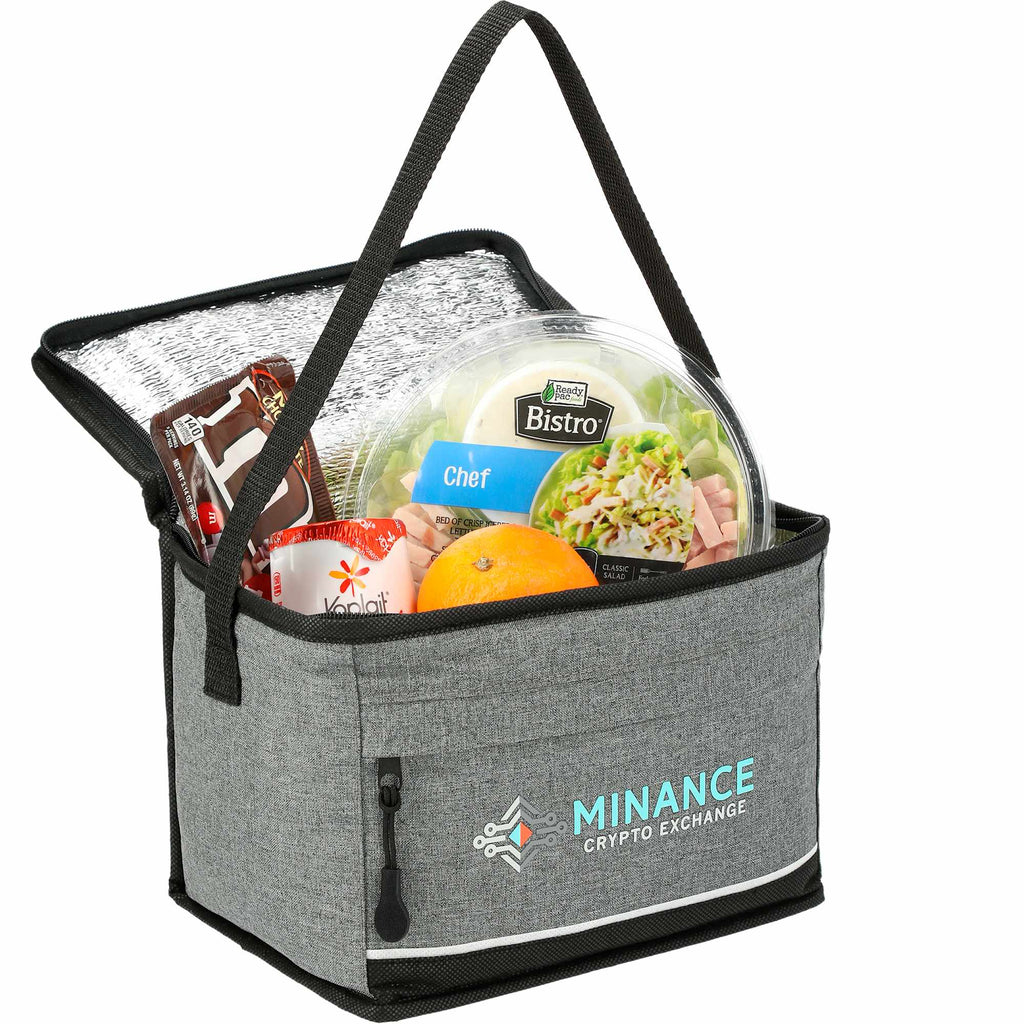 Quarry Compact Lunch Cooler for 6 Cans Transfer - Graphite - Photo