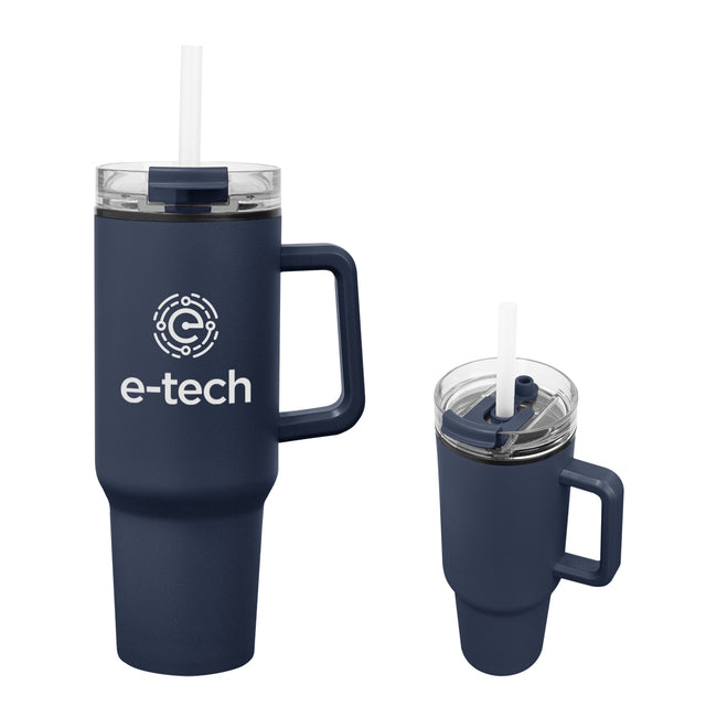 Quest Recycled Stainless Steel Tumbler, 40 oz