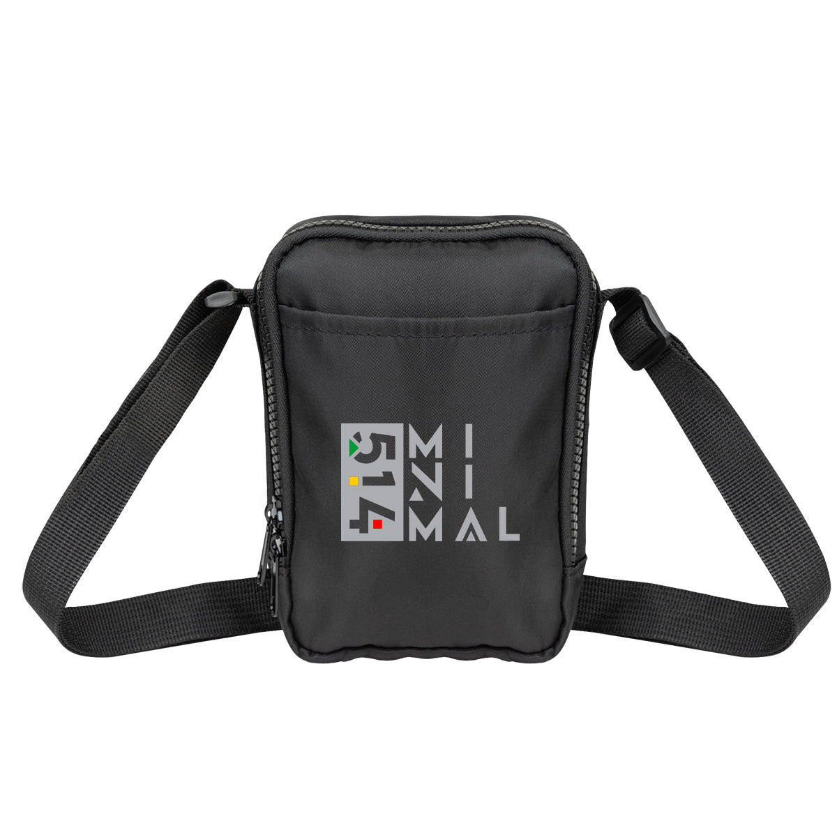 Quick Access Sling Bag in Recycled PET - Black - Colorbrite