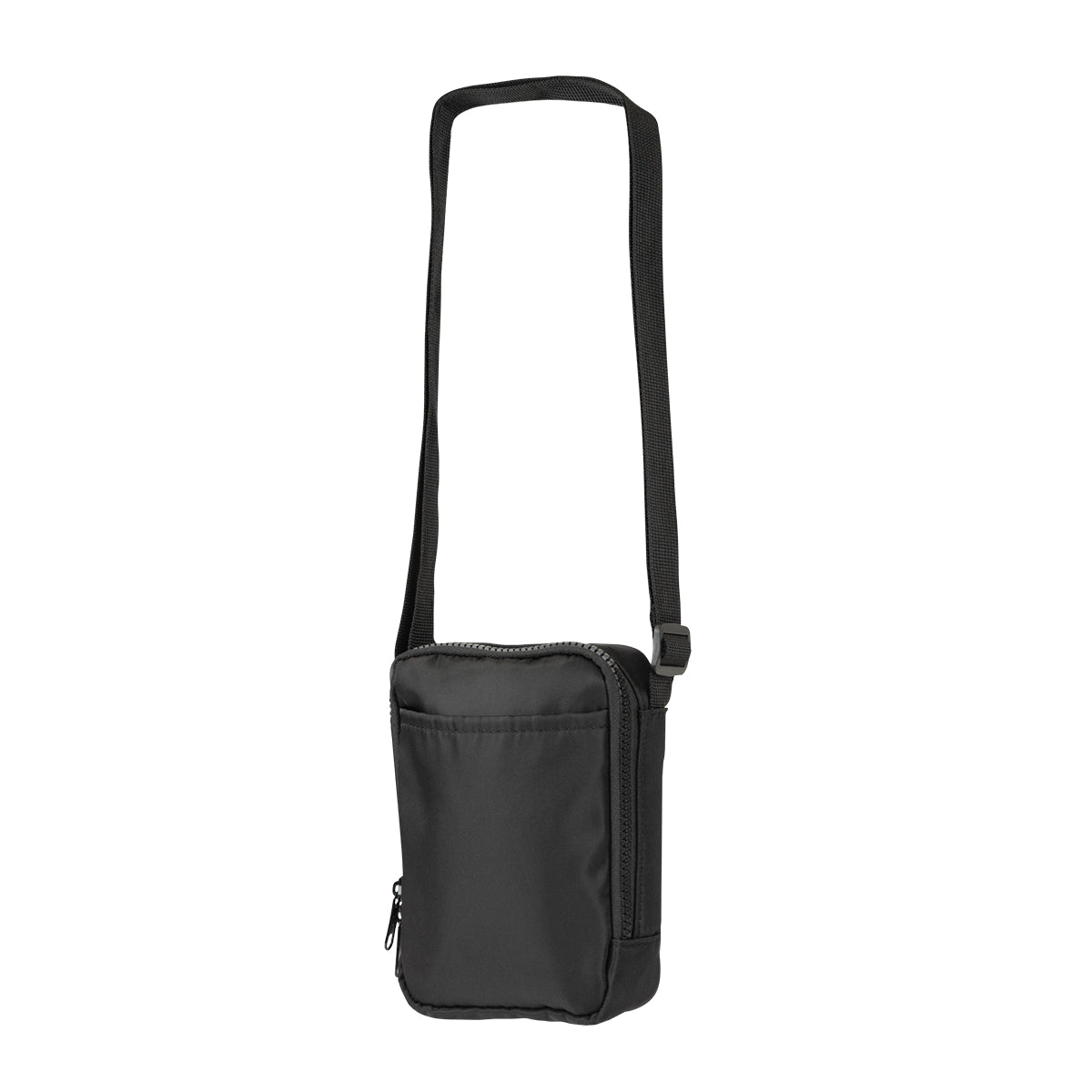 Quick Access Sling Bag in Recycled PET - Black - Straps