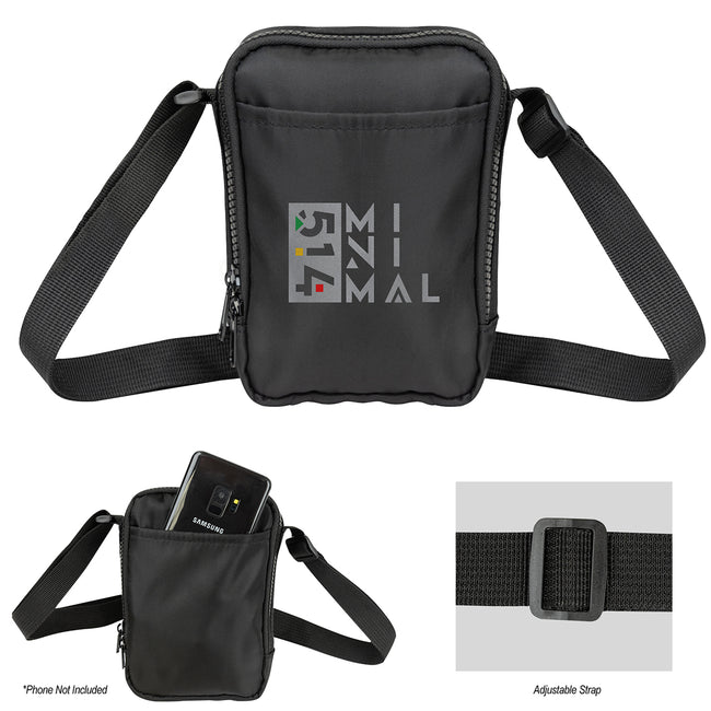 Quick Access Sling Bag in Recycled PET