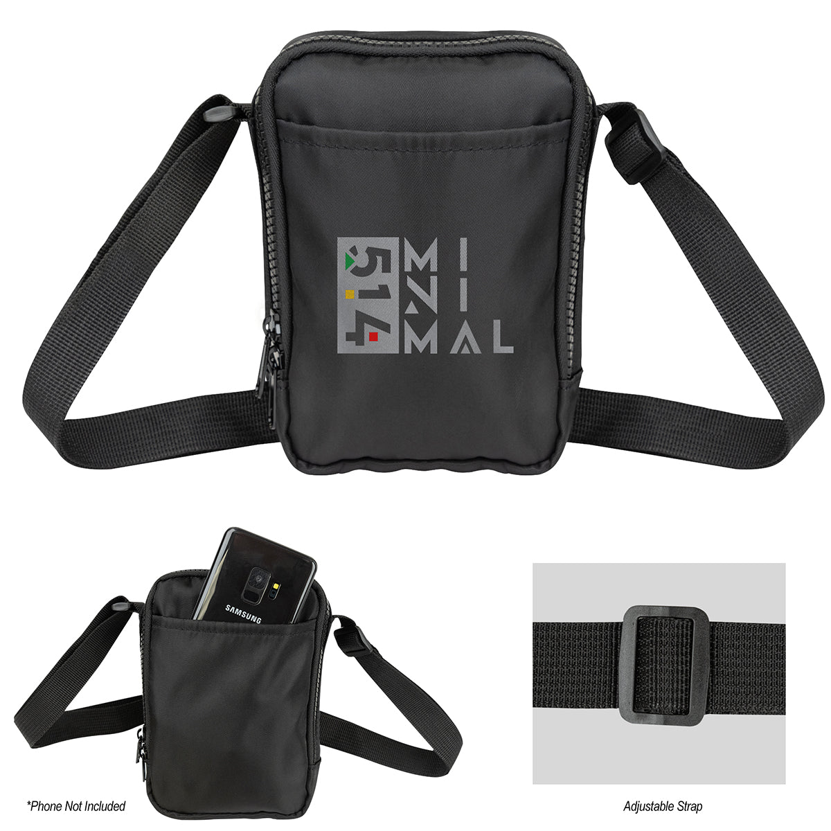 Quick Access Sling Bag in Recycled PET