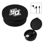 Quick Charge Cable in a Carrying Case, 65W - Black - Silk Screen