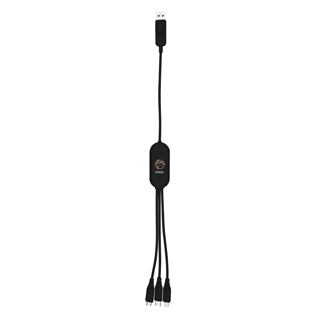 Quick Charge Multi-Cable, 100W - Black - Full Color