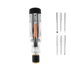 Quick Release Screwdriver, Six-Way - Black - Pad Print