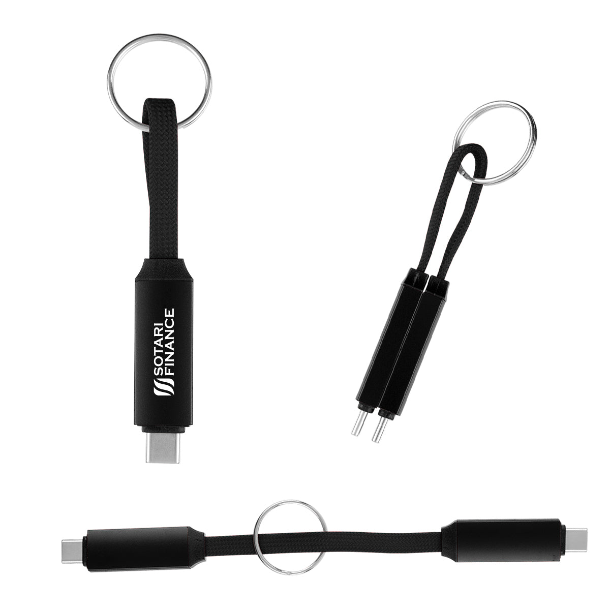 Quick Snap Fast Charging Cable, 60W - Black - Laser