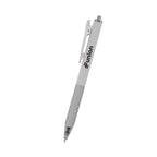 Quiet Click Gel Pen in Recycled ABS - Gray - Silk Screen