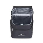 Quilted Nylon Mini Backpack Cooler - Black - View 2