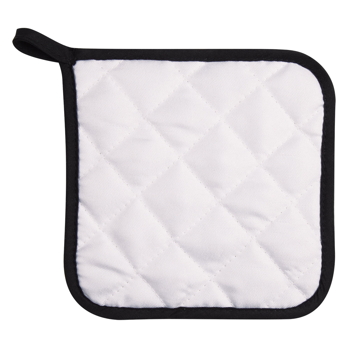 Quilted Pot Holder in Full Color - Back