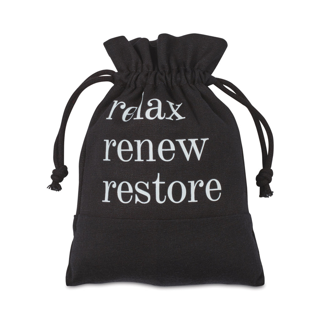 R&R Blackout Eye Mask with Storage Bag Transfer - Black - View 2