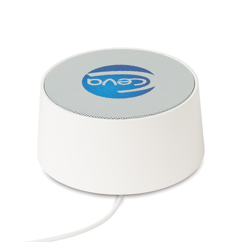 R&R White Noise Sound Machine with 24 Sounds Full Color - White - View 3
