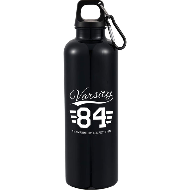 Race Color-Drenched Bottle with Carabiner, 25 oz