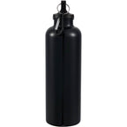 Race Color-Drenched Bottle with Carabiner, 25 oz - Black - Right Side