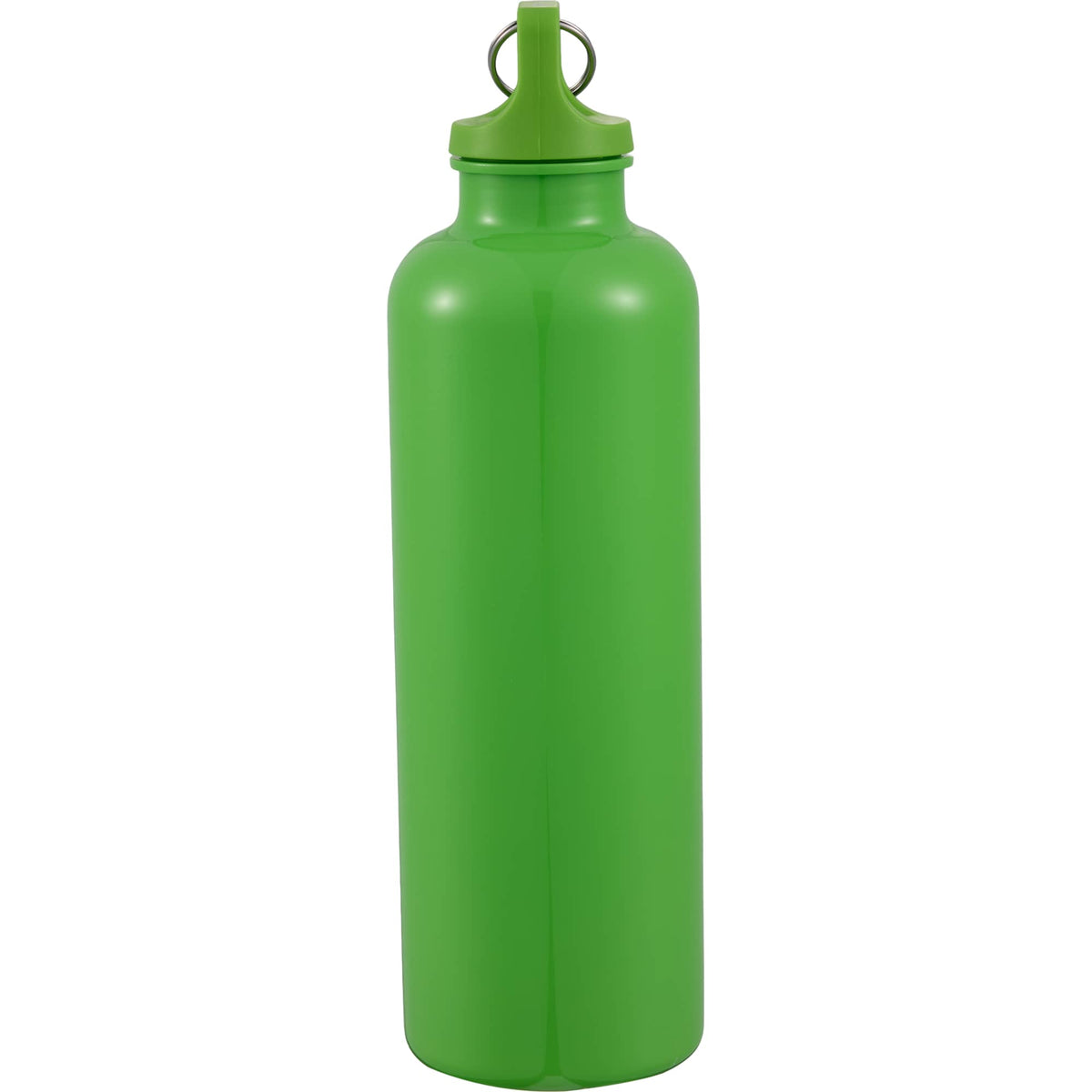 Race Color-Drenched Bottle with Carabiner, 25 oz - Lime - Left Side