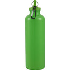 Race Color-Drenched Bottle with Carabiner, 25 oz - Lime - Right Side