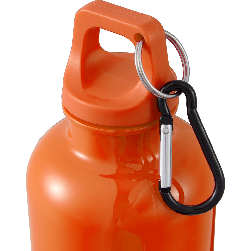 Race Color-Drenched Bottle with Carabiner, 25 oz - Orange - Detail