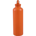 Race Color-Drenched Bottle with Carabiner, 25 oz - Orange - Left Side
