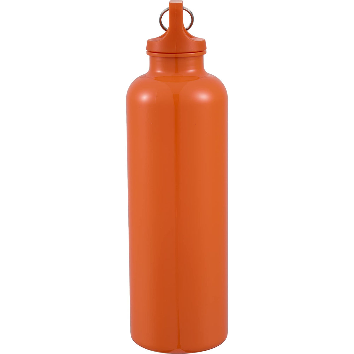 Race Color-Drenched Bottle with Carabiner, 25 oz - Orange - Left Side