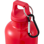 Race Color-Drenched Bottle with Carabiner, 25 oz - Red - Detail