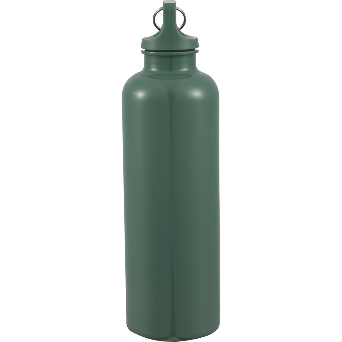 Race Color-Drenched Bottle with Carabiner, 25 oz - Sage - Left Side