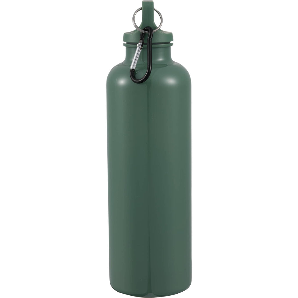 Race Color-Drenched Bottle with Carabiner, 25 oz - Sage - Right Side