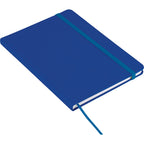 Rainbow Notebook with Matching Elastic, 5 x 7 Inches - Royal - Photo