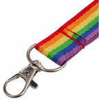 Rainbow Wrist Lanyard in Recycled Polyester - Rainbow - Detail